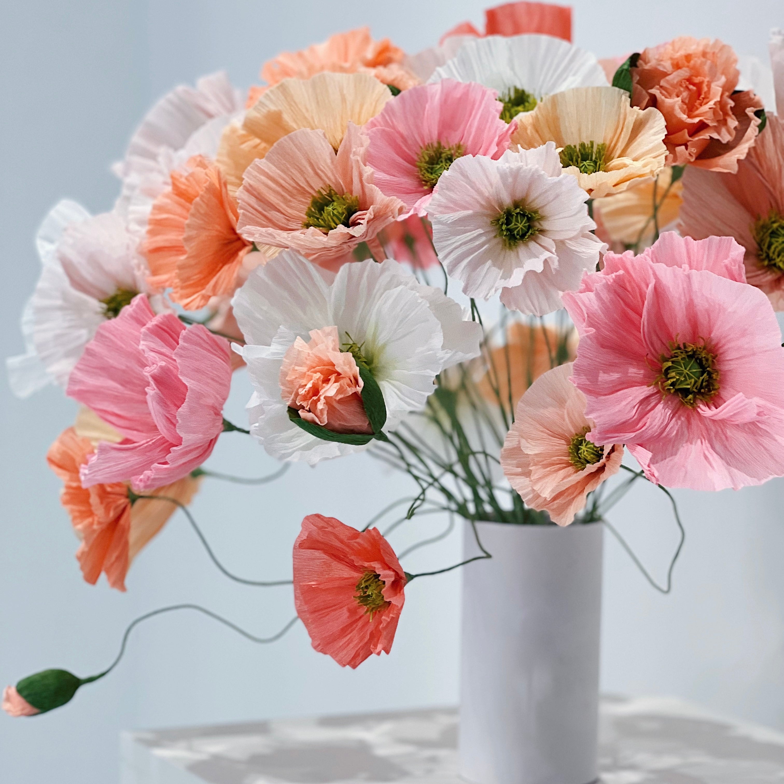 Captivating Paper Art: Lifelike Paper Poppies for SEPHORA Campaign ...