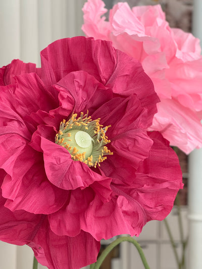 XL paper flowers – set of 3 blooms