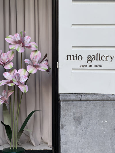 Soft Pink Large Paper Flowers - Alstroemeria