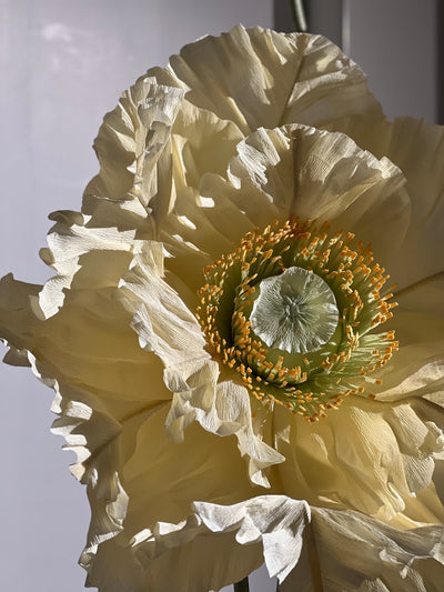 Detailed view of Standout paper flowers for event decor - impressive and eye-catching.
