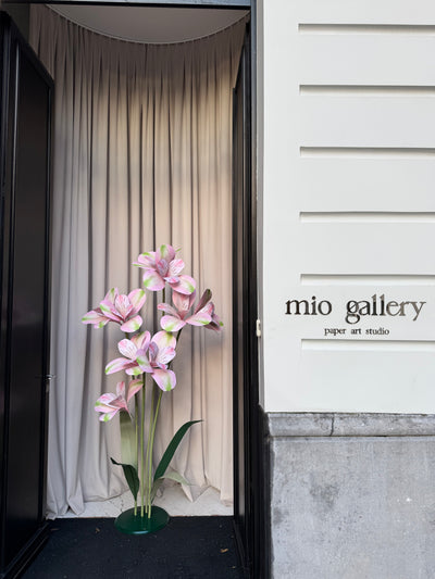 Giant Paper Flowers in Soft Pink by Mio Gallery