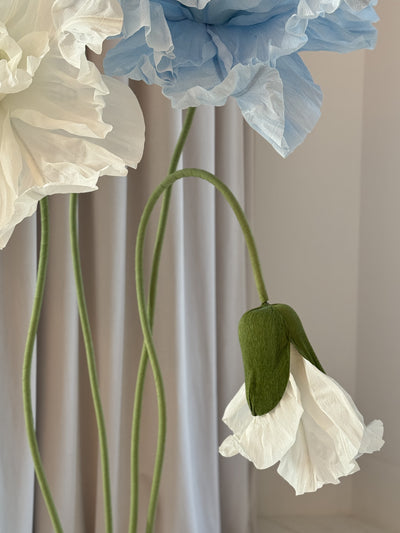 Oversized paper flowers for weddings and special events